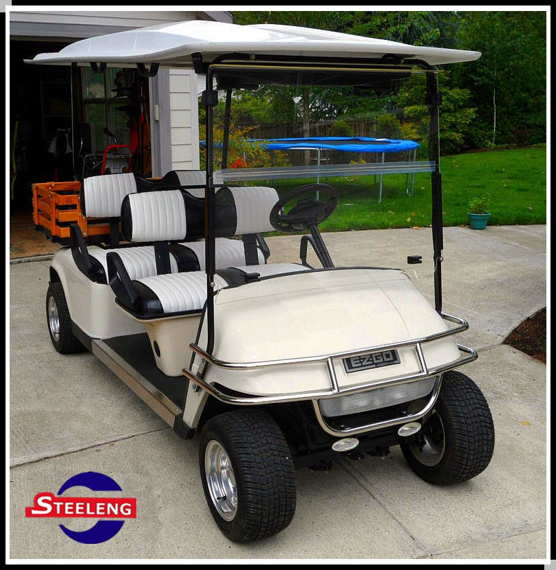 Stainless Steel Brush Guard for EZGO Golf Cart TXT PDS Model