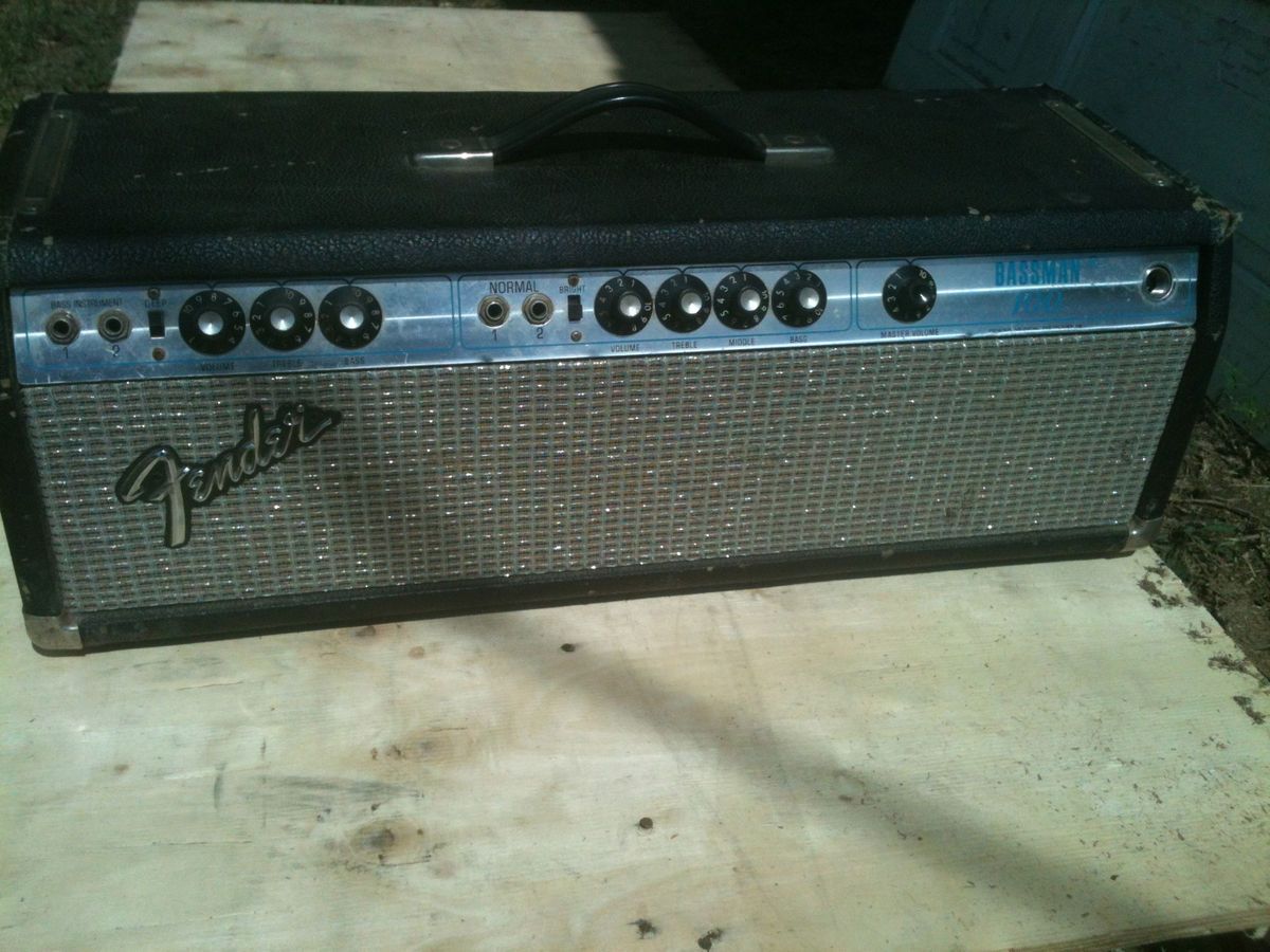 1976 Fender Bassman 100 Head Project