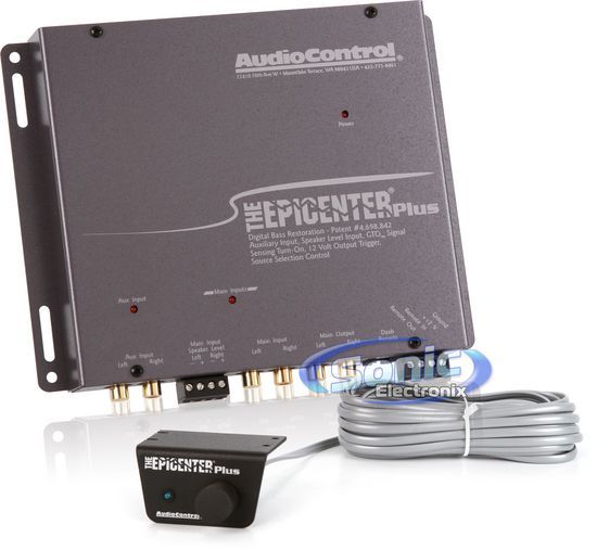 AudioControl Epicenter Plus Bass Restoration Processor Salmon Gray
