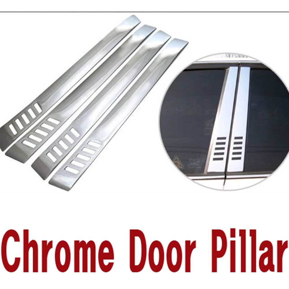 01 10 Ssangyong Rexton Air Chrome Door Pillar Post 6P