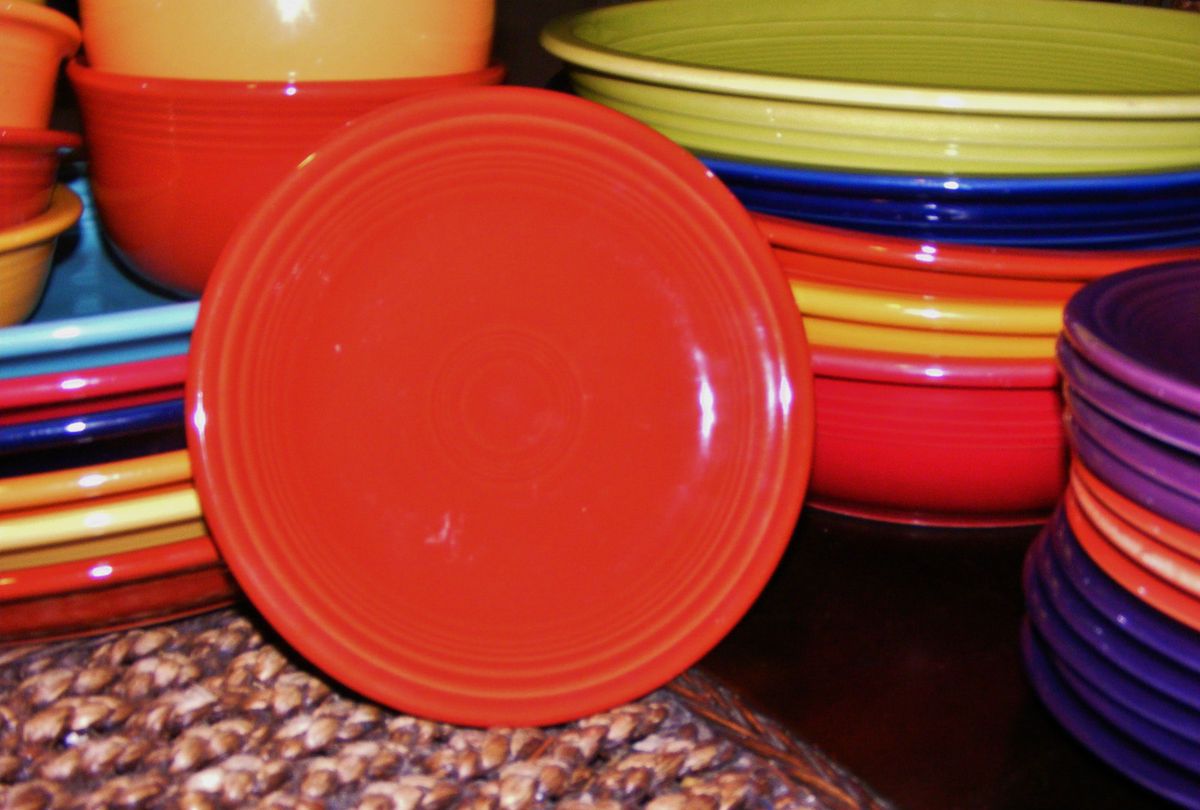 Fiestaware Salad Plate 7 1 2 inches Paprika Fiesta Ware