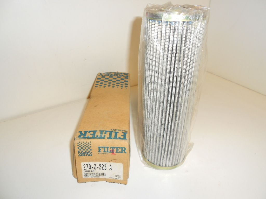 NOS Fairley Arlon Filter Element 270 Z 223 270Z223