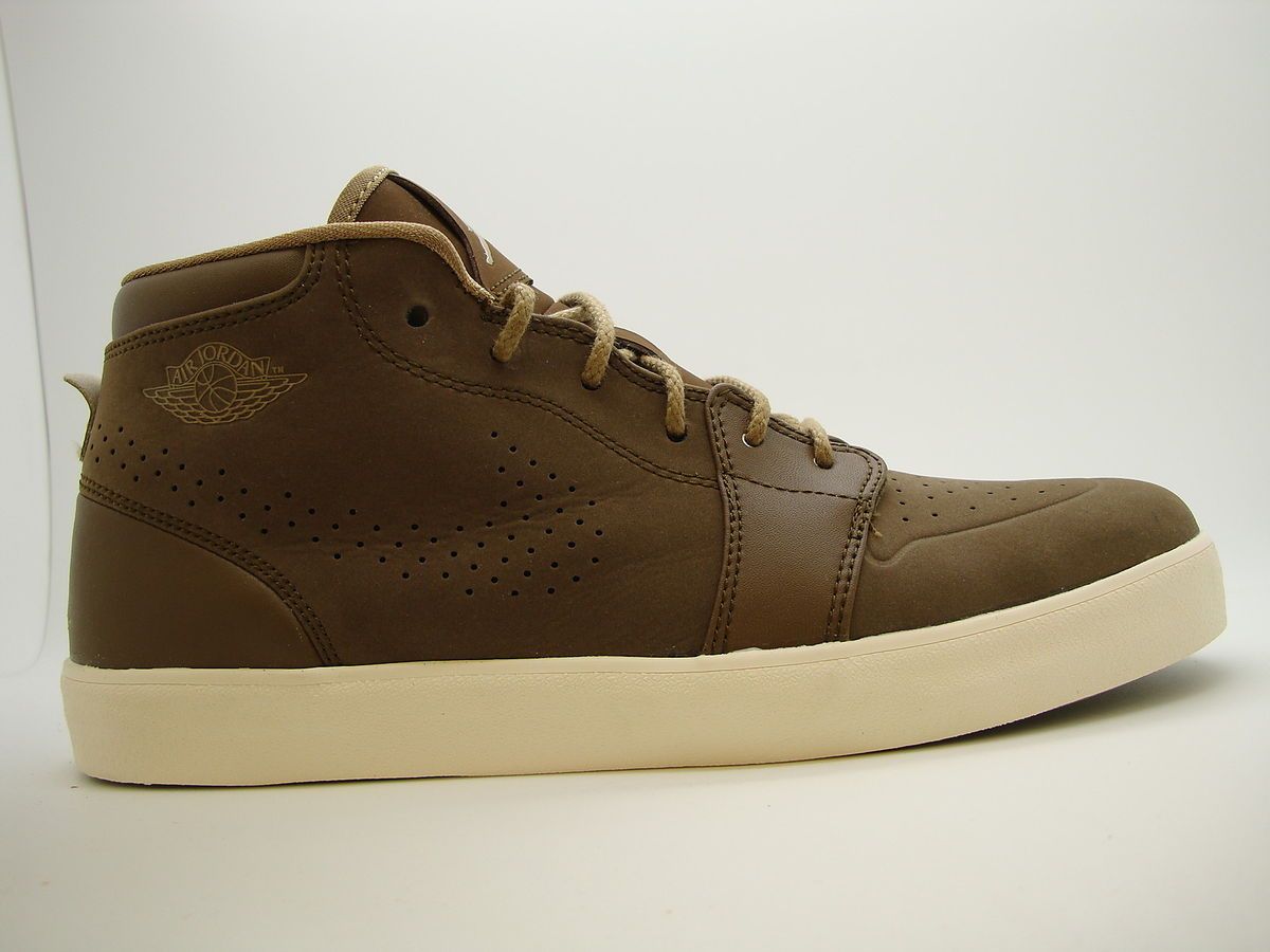  Mens Air Jordan V 1 Chukka Light Olive Filbert Natural Filbert