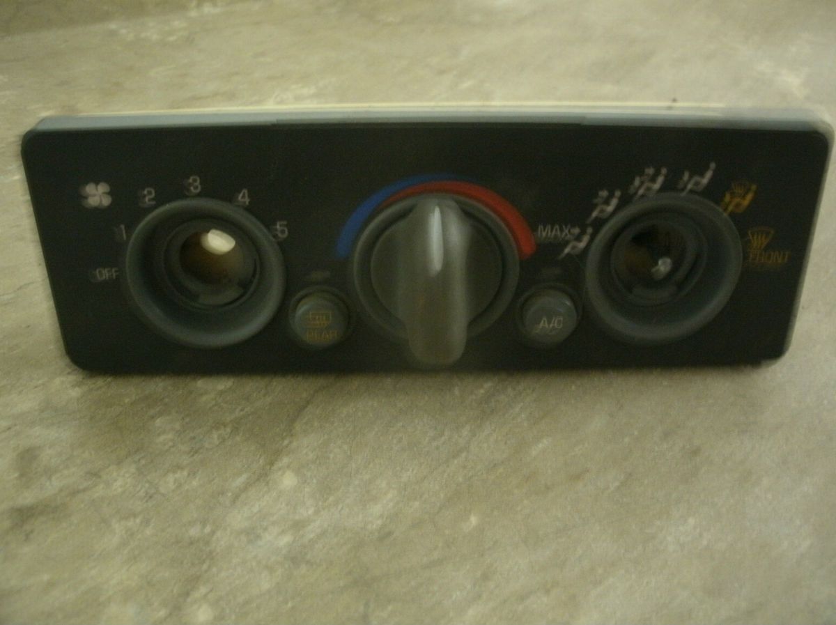  97 Grand Prix Heater AC Control 16244502