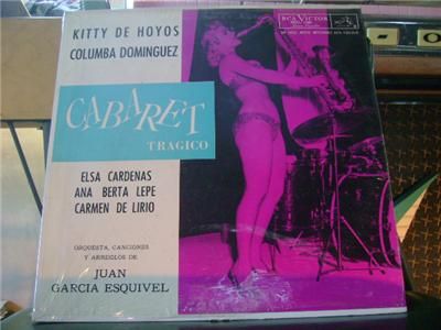 RARE Wasss SEALED Mono Orig LP Esquivel Cabaret Tragico