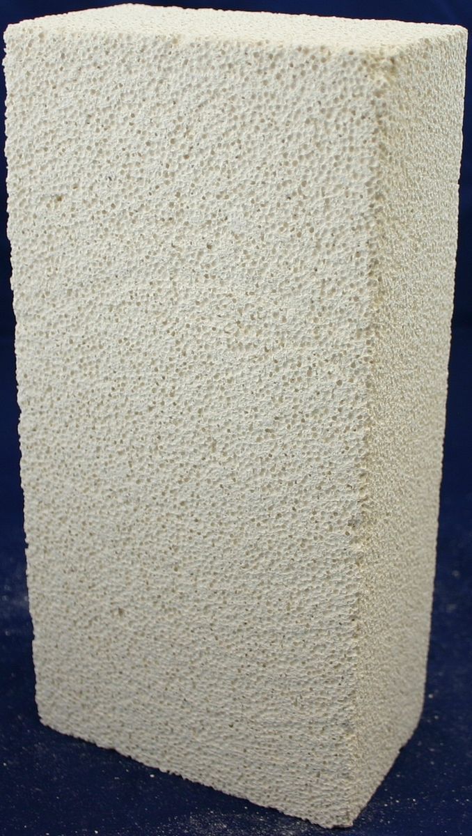 Insulating Firebrick, IFB 26, 2600°F, 9 x 4.5 x 2.5, 10 pcs