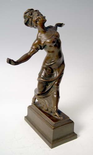  Figur Tänzerin Dancing Lady Ferdinand Liebermann UM 1910