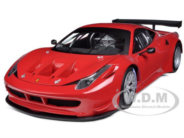 Ferrari 458 Italia GT2 Red Presentation Version Elite 1 18 Hotwheels