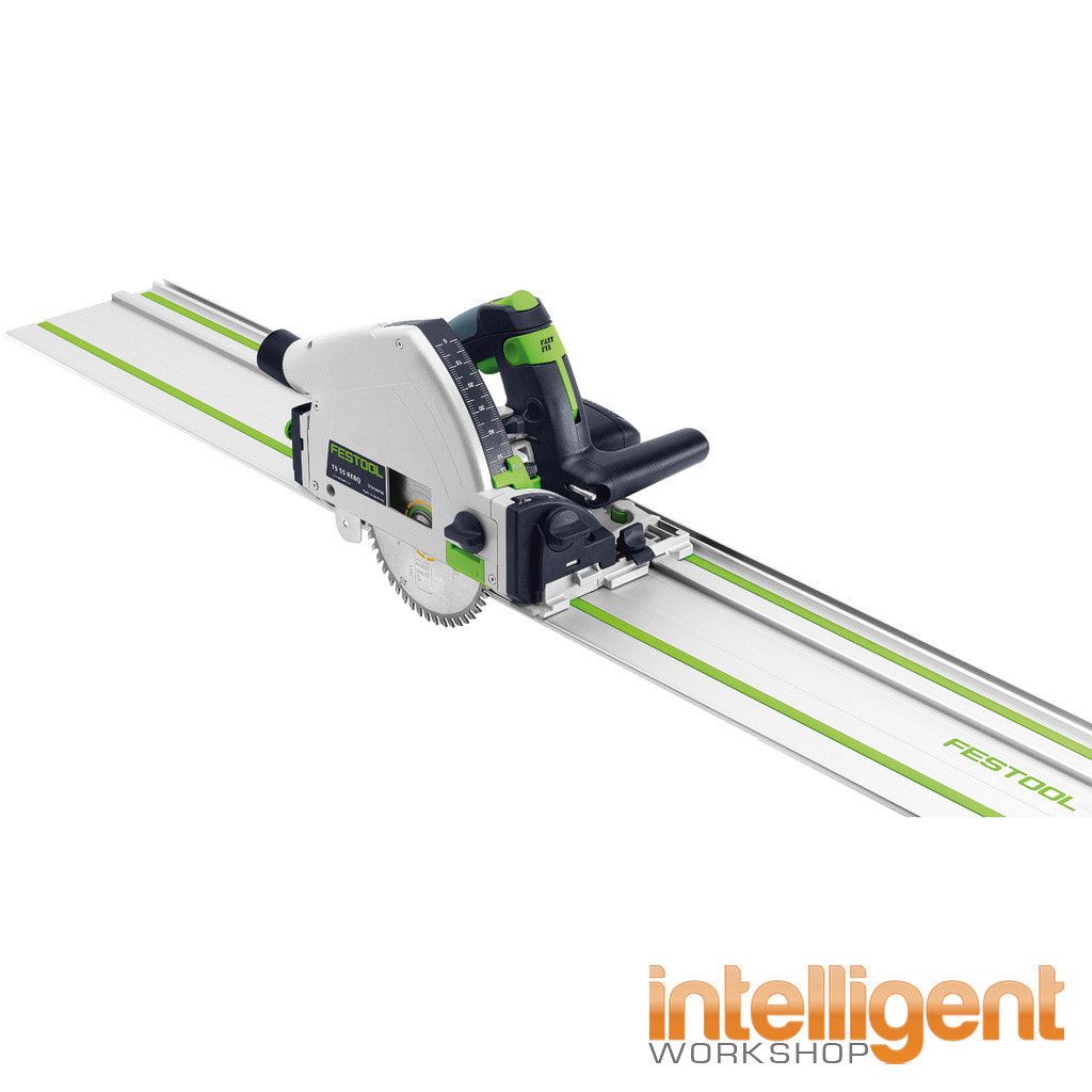 NEW Festool TS 55 R FS Plunge Saw 240v inc 1 4m Guide Rail 561583