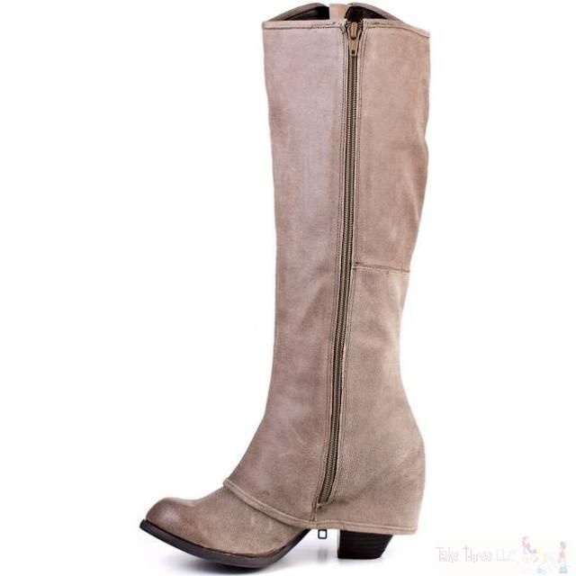 New Fergie Tan Ledger Too Leather Riding Boots Tall Knee High Size 5 $