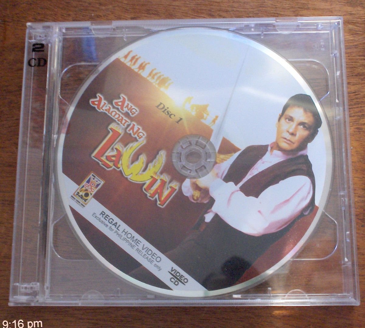 ANG ALAMAT NG LAWIN vcd Original pinoy filipino Fernando Poe Jr