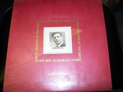 Ezio Pinza Great Artists at The Met SEALED LP 105