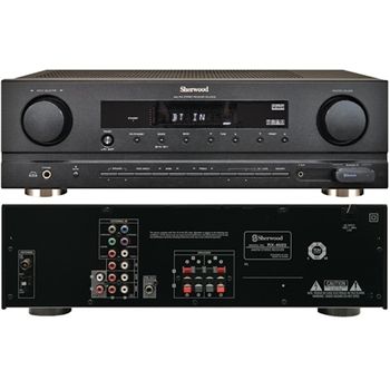 Sherwood RX4503 2 1 Channel Stereo Receiver w Virtual Surround Sound