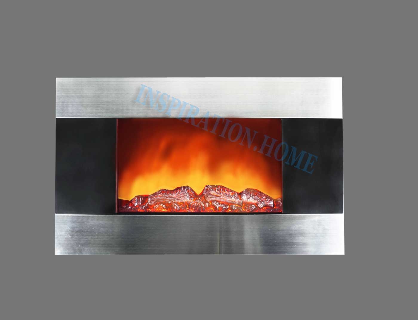  allows you to mount this incredible fireplace easily on any flat wall