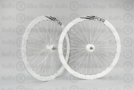 Foer Super Deep WHITE Non Machined Radial Wheelset Somax Hubs