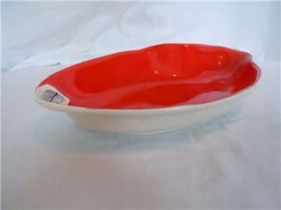 vintage burleigh ware leaf dish