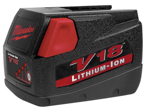 Milwaukee V18 Li ion Battery 48 11 1830 5 yr Warranty