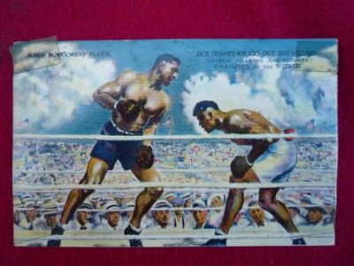 Vintage Autographed Jack Dempsey Postcard for Pete Figo Carvella New