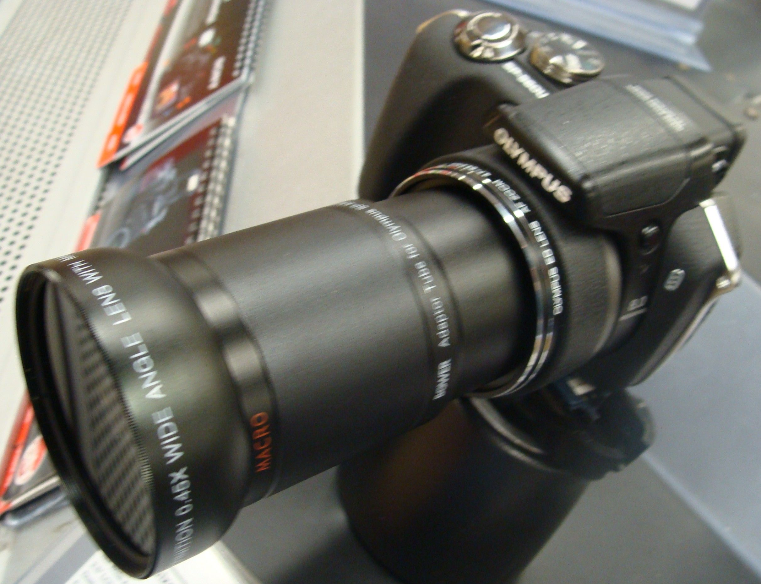wide angle lens for olympus sp 590uz professional lens titanium series