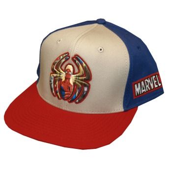  Spider Logo Sinister Six Marvel Hero Snapback Flat Bill Cap Hat