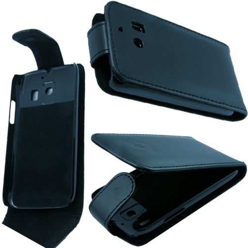 Flip Case Schutzhülle Huawei Ascend Y200 U8655 2 x Displayschutzfolie