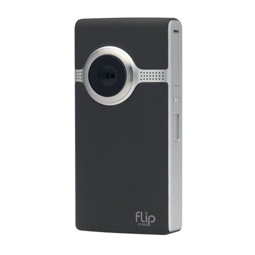 Flip Video Ultrahd Video Camera 8gb 2 Hours 3rd Gen Black/Silver (P/N