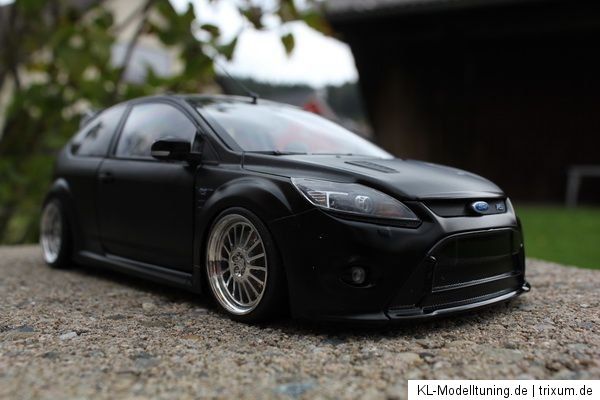 Ford Focus RS 500 Umbau Tuning 1 18 KL Echt Alufelgen