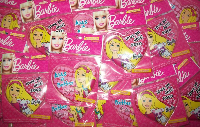 25 Cold Packs Barbie Instant Relief Reusable Hygienic