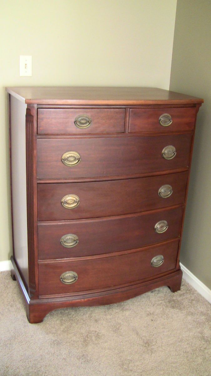  CB Atkin Co Bow Front Dresser from 1950