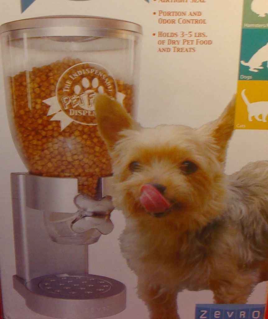 Zevro Countertop Dispenser for Pet Food New
