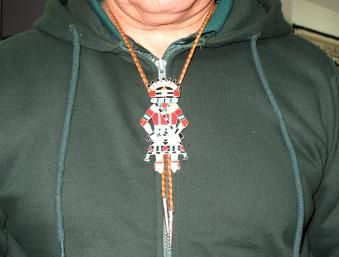 Frank Vacit Zuni Kachina Dancer Bolos Collectors