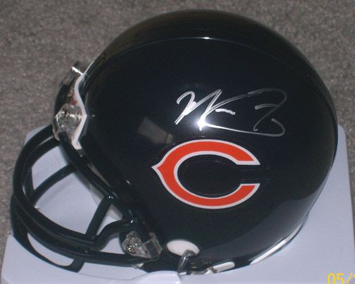 Matt Forte Signed Autographed Chicago Bears Mini Helmet