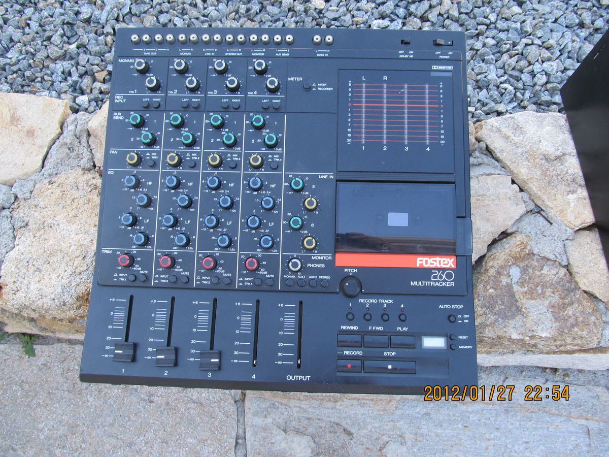 Fostex 260 4 Track Cassette Recorder