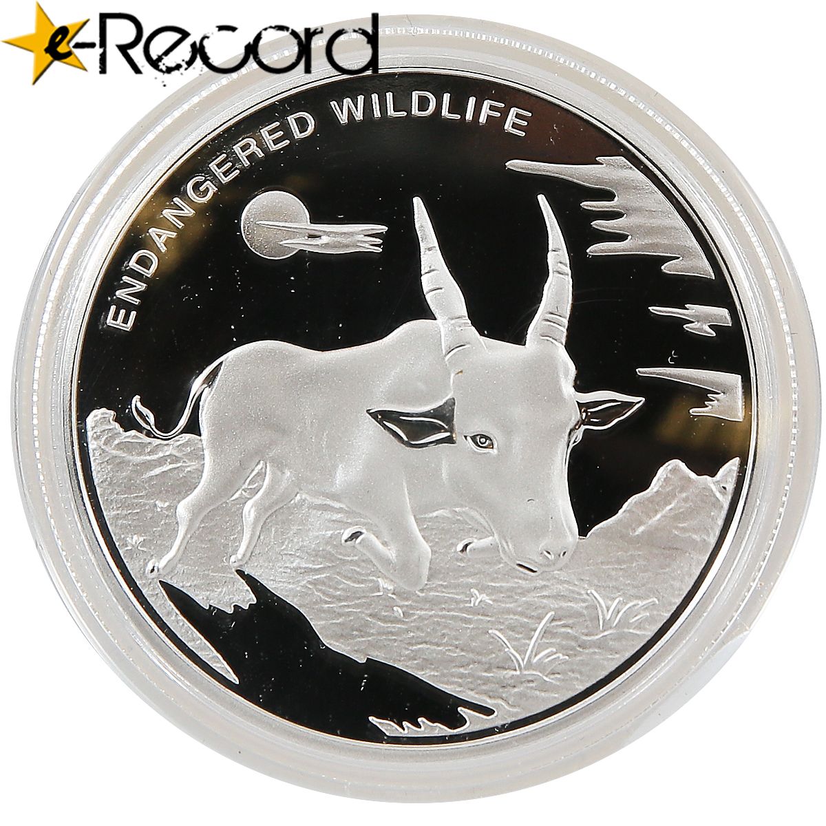 Congo 10 Franc 2007 Endangered Wildlife Antelope Zagrozone Gatunki