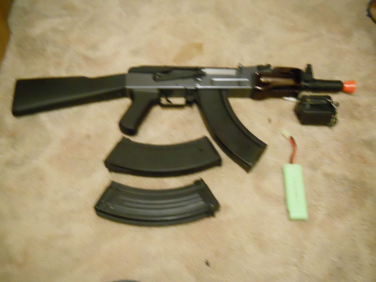  JG AK 47 Kalashnikov AEG Used Airsoft Gun