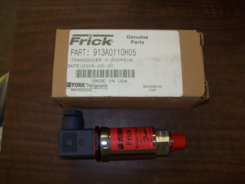 FRICK TRANSDUCER 0 300 PSIA PART 913A0110H05 NEW