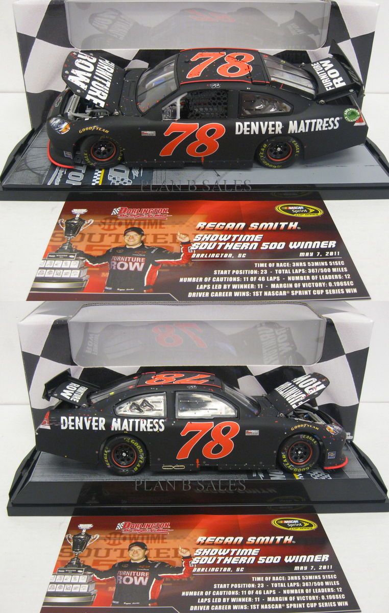 2011 REGAN SMITH #78 Furniture Row 124 Action Darlington Southern 500