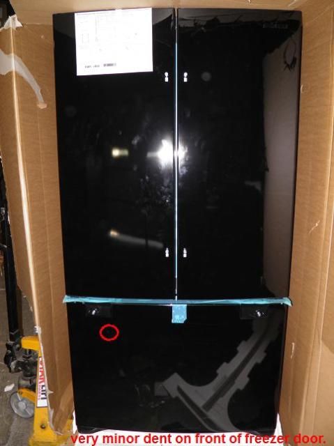 SAMSUNG RFG293HABP 29 CU. FT. BLACK FRENCH DOOR REFRIGERATOR