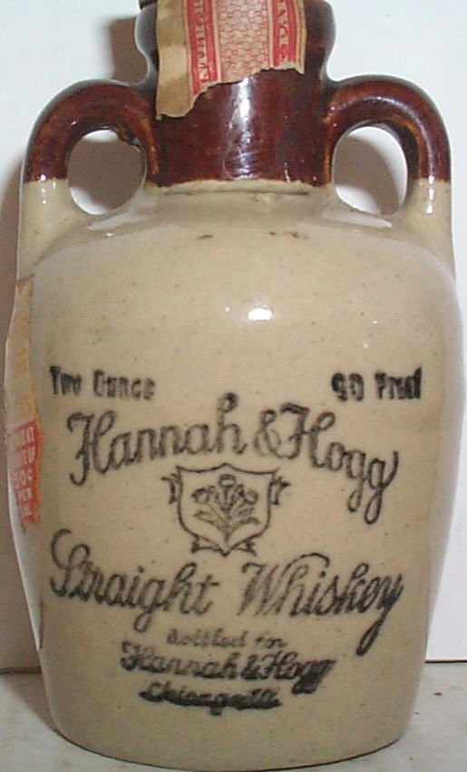 RARE Green Irish Blend Miniature Whiskey Whisky Jug