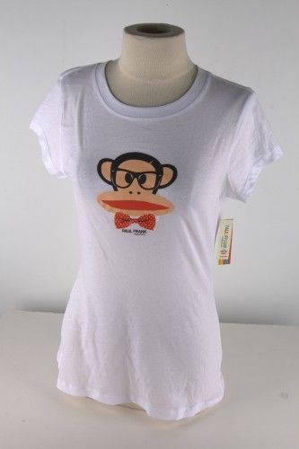  Paul Frank White Julius Bow Tie Tee 1947