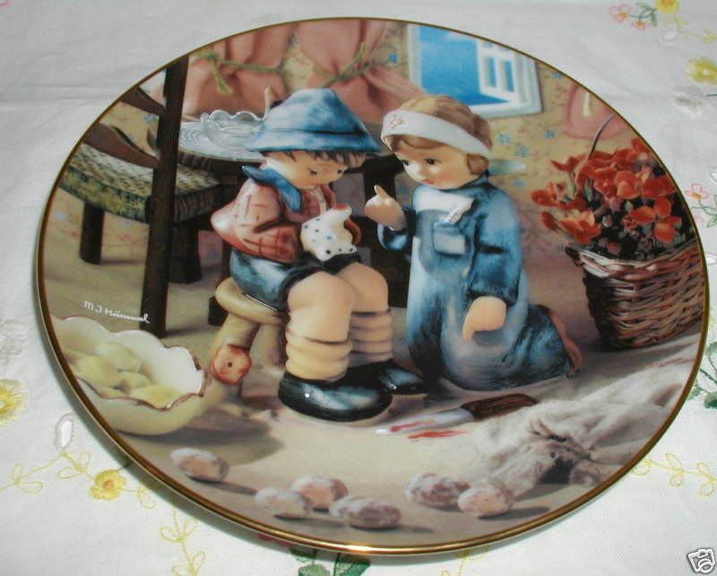  M J Hummel Tender Loving Care Plate