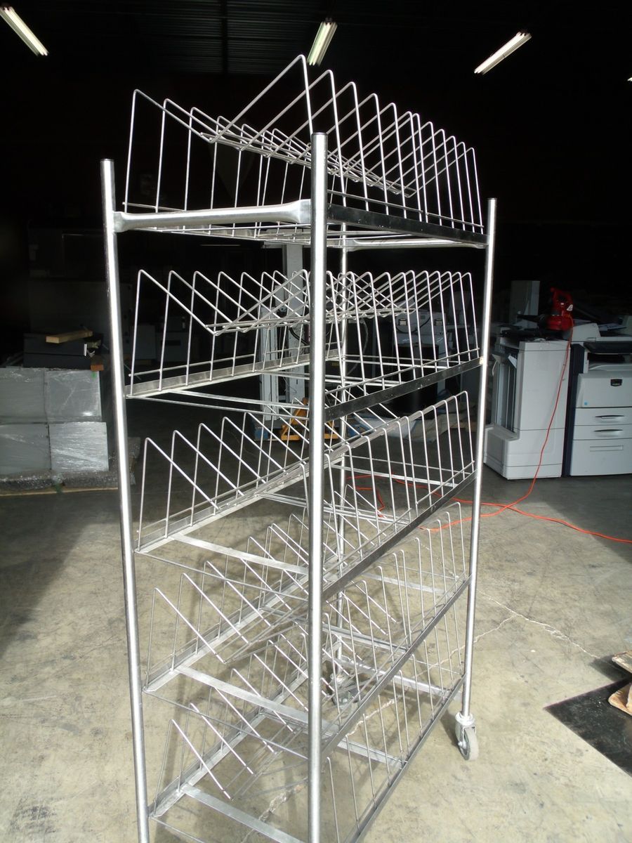 Food Service Washing Drying Storage Rack Cart Carlisle Dinex