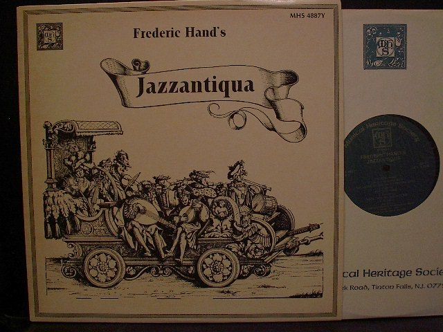  Frederic Hand's Jazzantiqua LP 1984