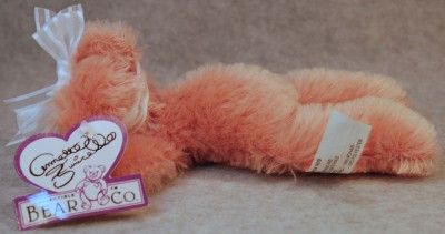 Annette Funicello Bear Co Peach Parfait Mohair Bear Artist Ellen