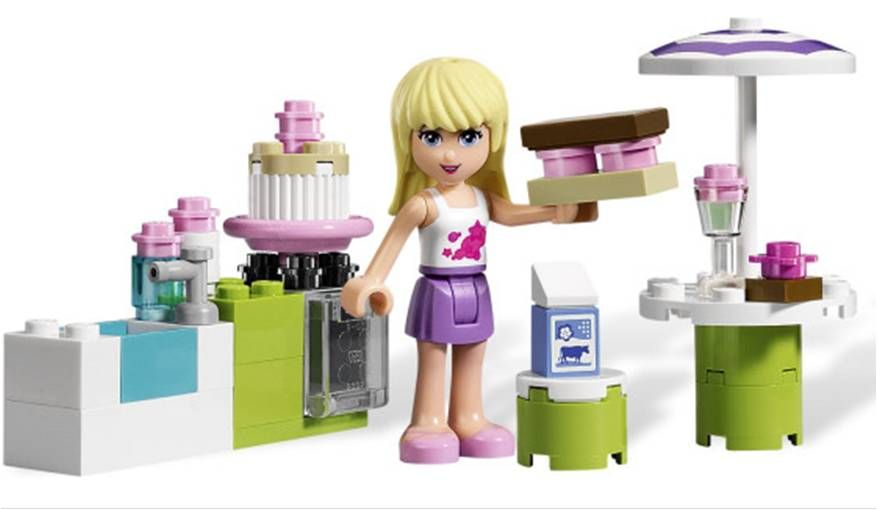 LEGO Friends 3930 Stephanies Outdoor Bakery Set (NO BOX) NEW