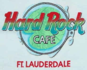 Hard Rock Cafe Fort Lauderdale Heavy Tee T Shirt Small