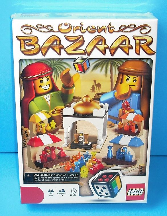 Lego ORIENT BAZAAR #3849 (2010) New in Box   Lego Game