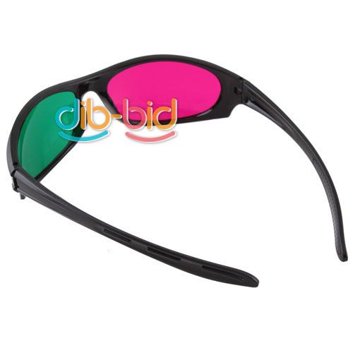 Red Green Magenta 3D Dimensional 3 D Glasses DVD Movie Game