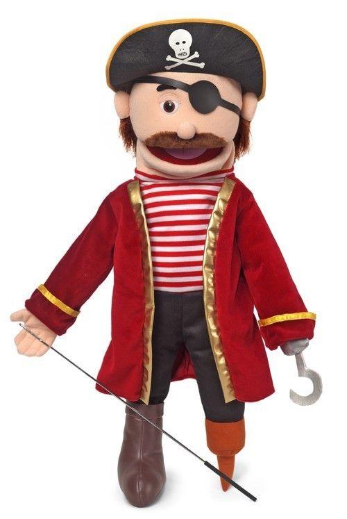 25 Pro Puppets Full Body Puppet Pirate