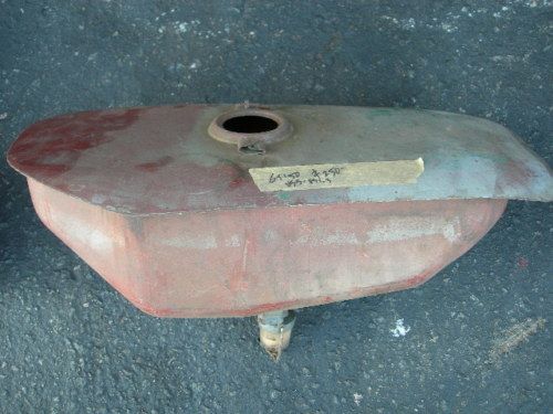 Vespa GS150 VS3 VS4 VS5 Used Gas Tank w Tap 1957 1961